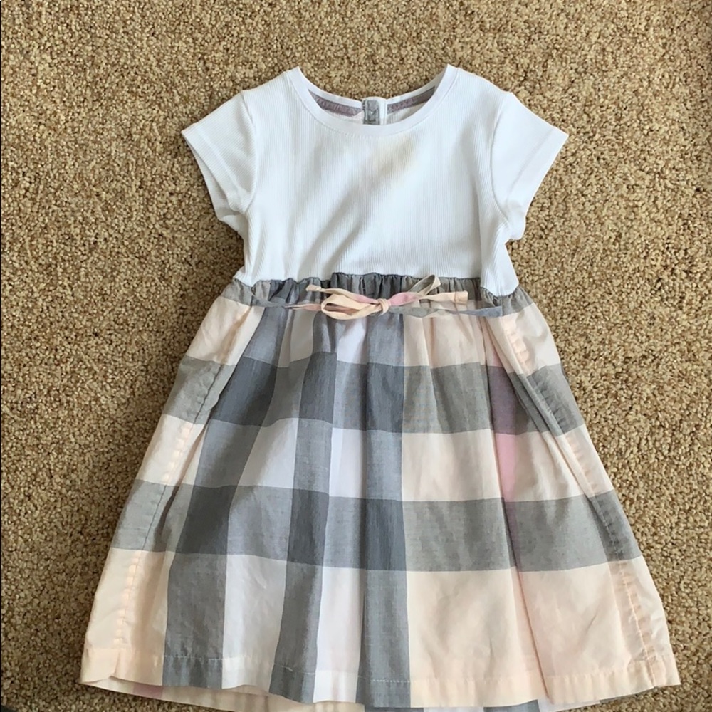 Pink Burberry dress 2T